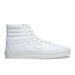Vans Unisex Sk8-Hi True White Lace Up High Top Shoes - new